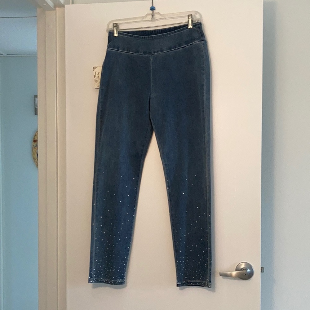 Brand new embellished jeans with all tags on.